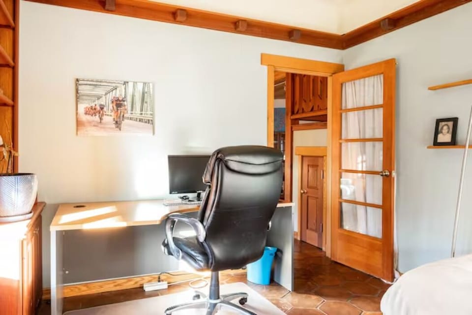 Dedicated office space or extra sleeping space.