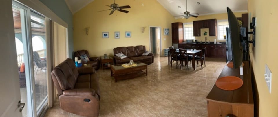 main living area in the 2nd floor unit