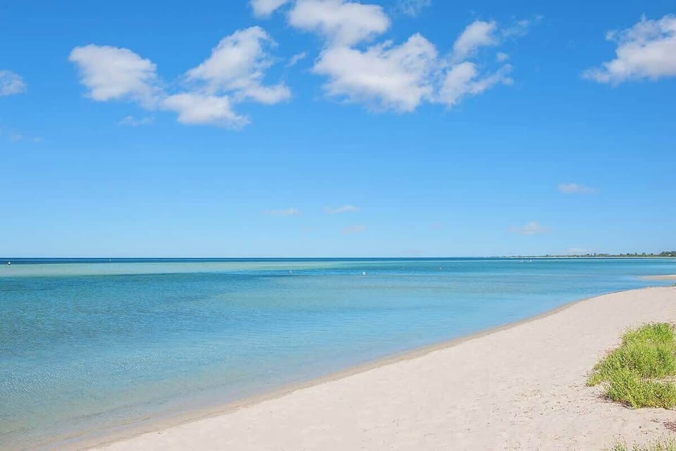 Swim, stroll or simply relax on the calm, sandy shoreline of Geographe Bay, where the water stays gentle and clear year-round.