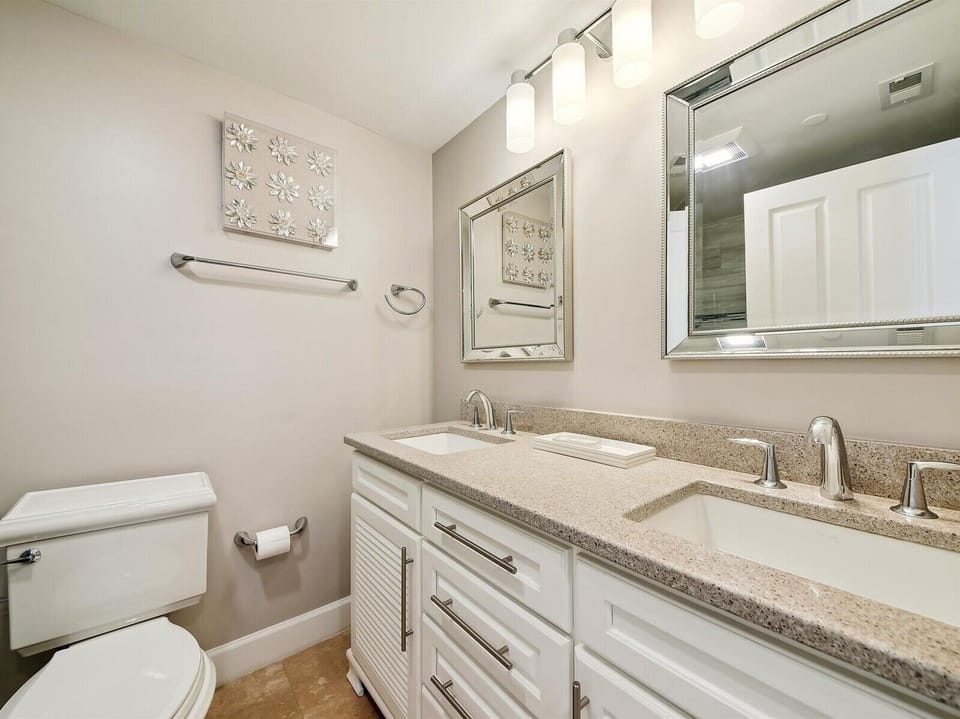 Guest Bathroom with Double Vanity at 103 Windsor Place