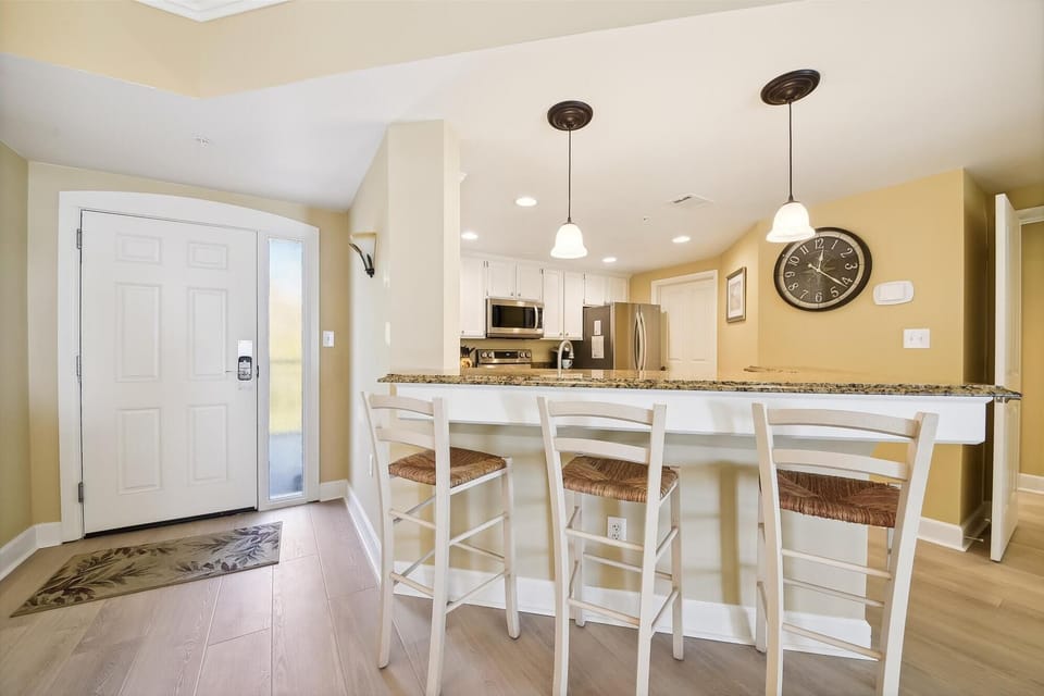 Kitchen with Breakfast Counter at 2313 Windsor II