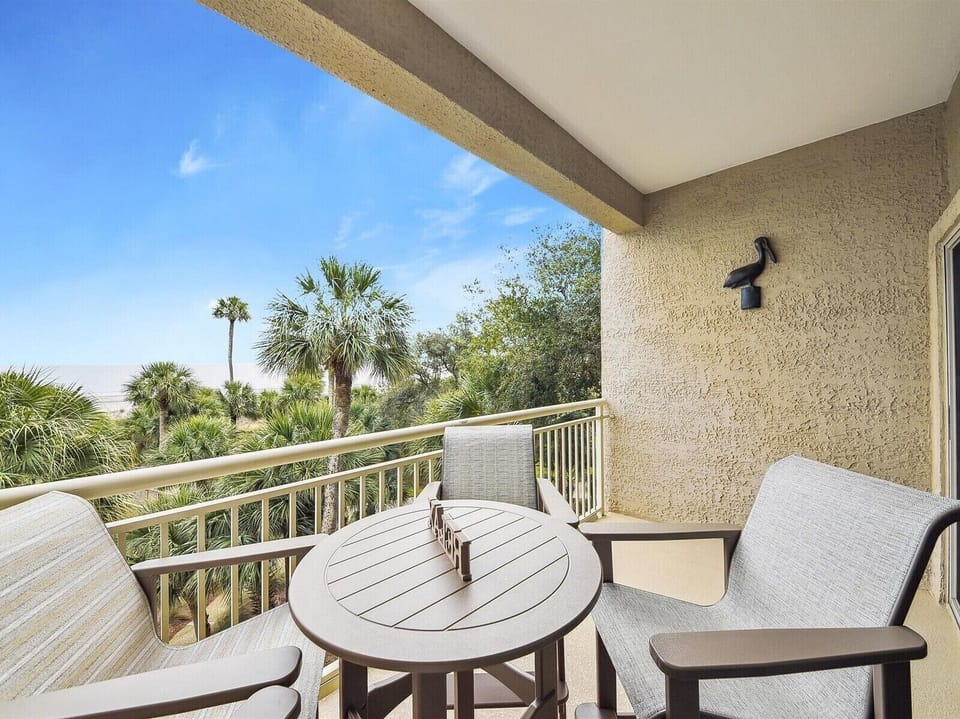 Private 3rd Floor Balcony at 445 Captain's Walk