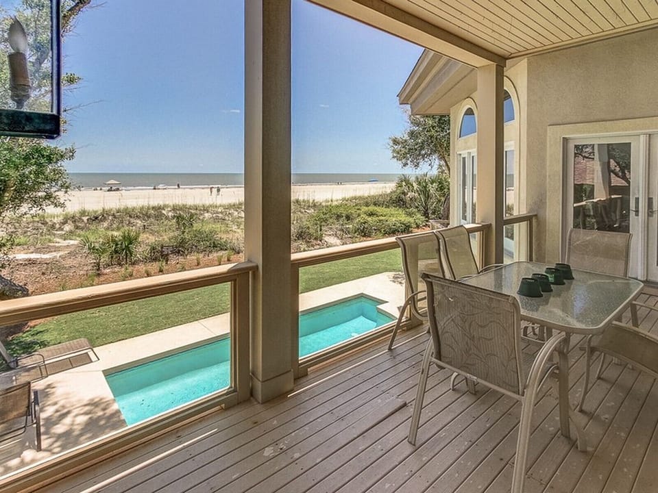 Pool with Ocean Views at 8 Long Boat