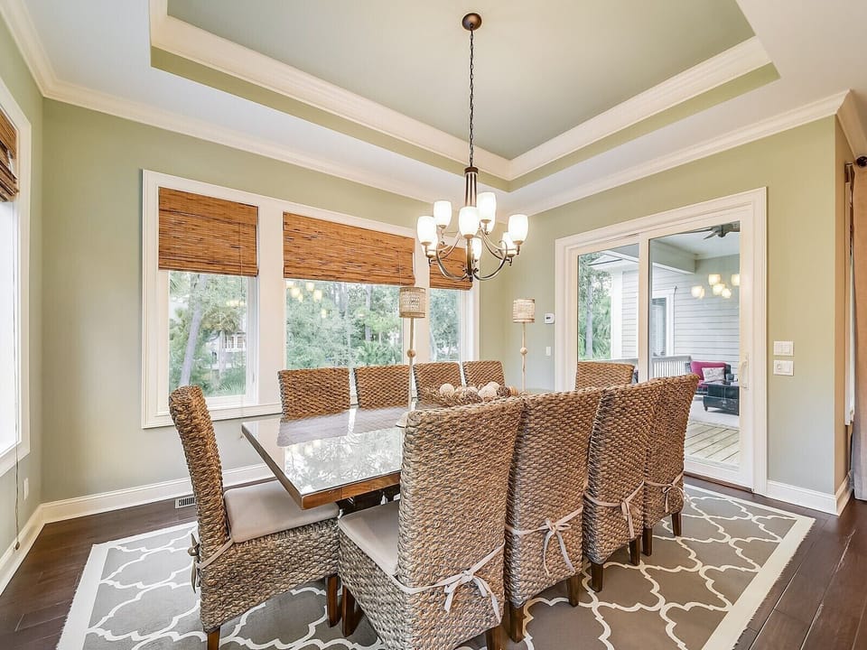 Formal Dining Room with Seating for 10 at 159 Mooring Buoy
