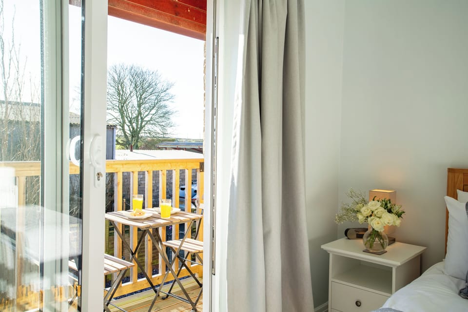 Bedroom 1 - double with balcony