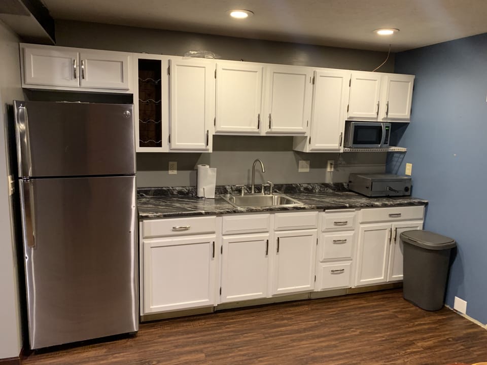 Basement kitchenette