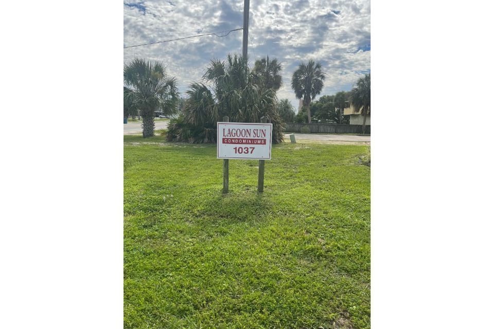 Condo sign