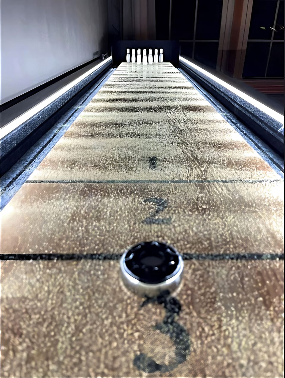 Light it up at night and have a bowling contest!