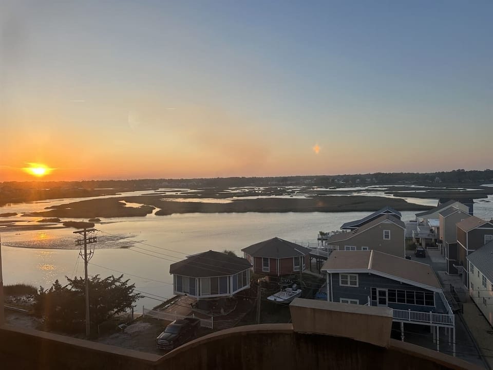 Balcony view of Marsh Sunset