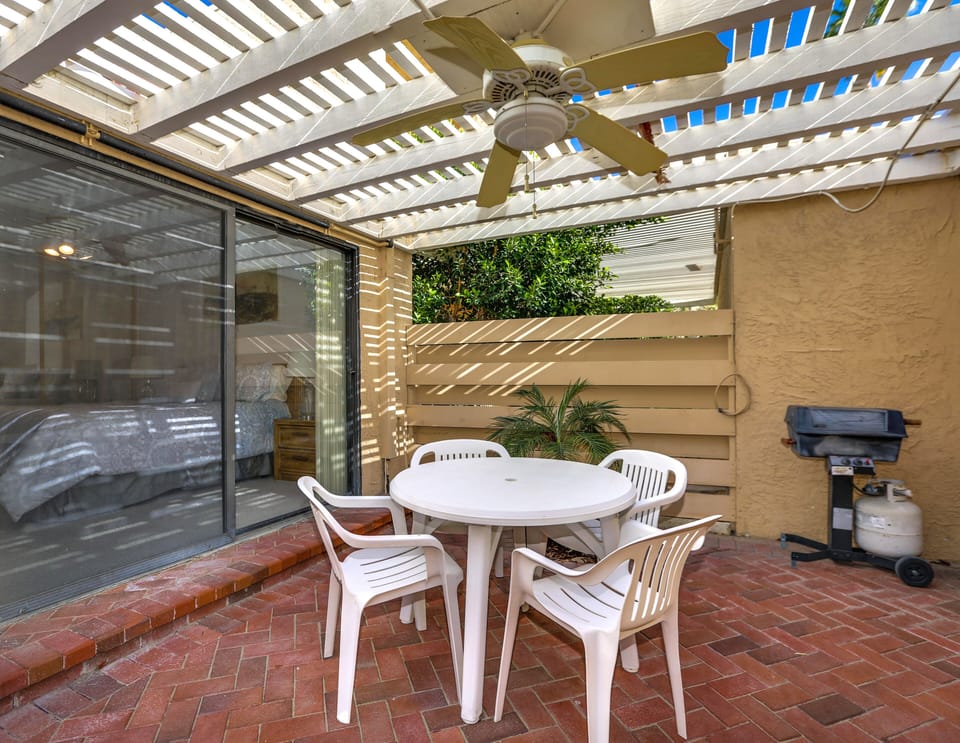 Covered and Cool Outdoor Space