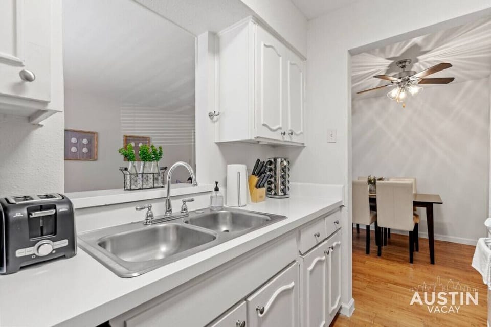 Fully stocked kitchen with pantry and dishwasher