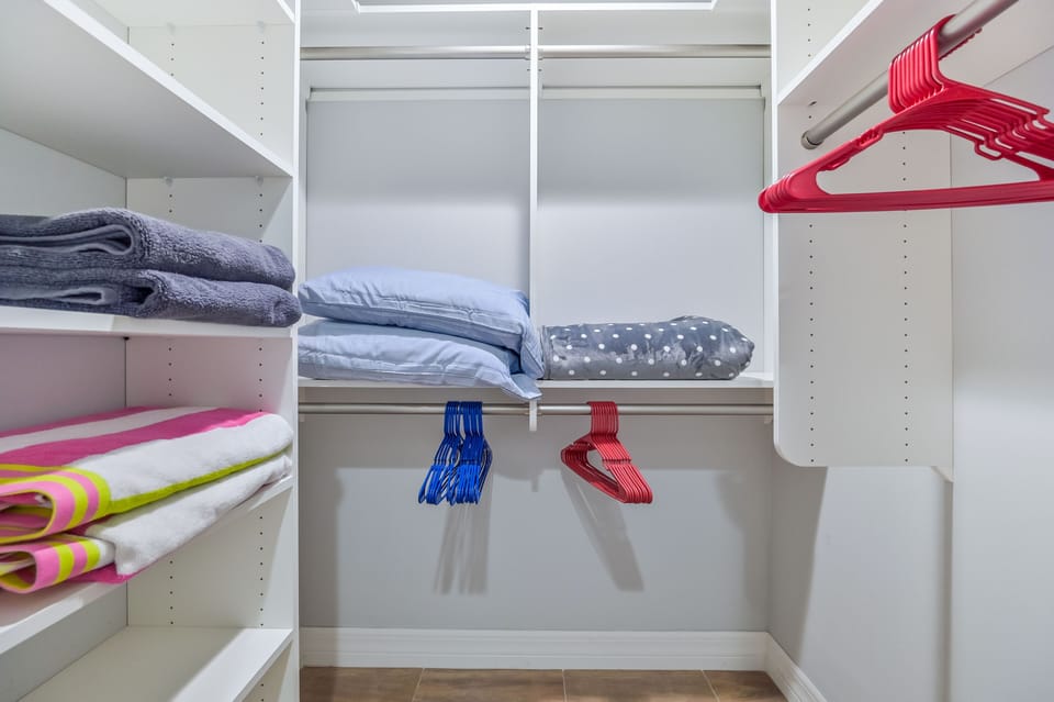 Walk-in Custom Master Closet