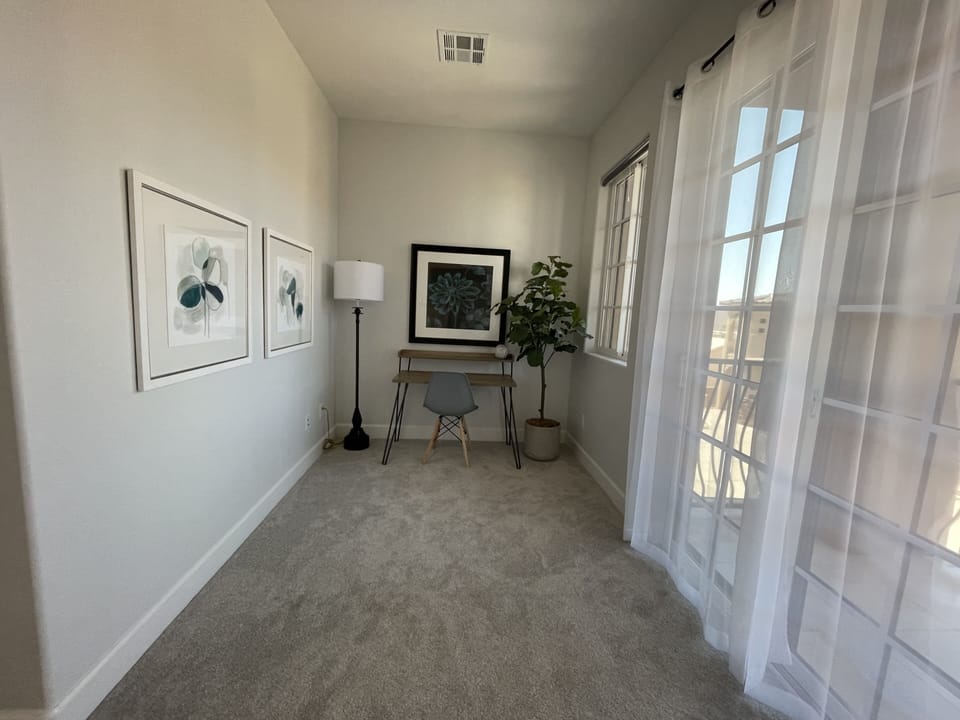 Master Bedroom Desk Area