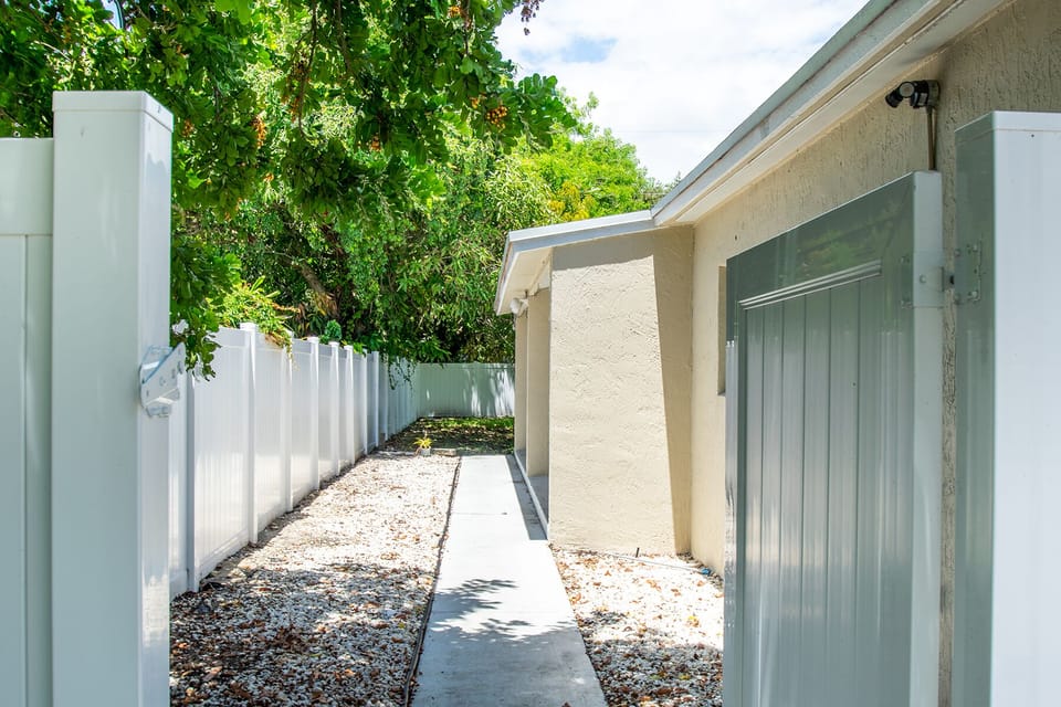 Entrance walkway