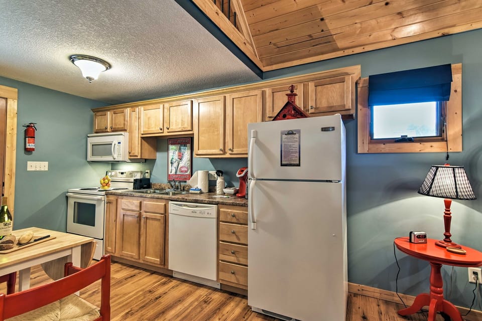 There’s lots of space to store your groceries.