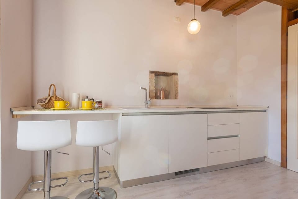 Questa è la zona cucina