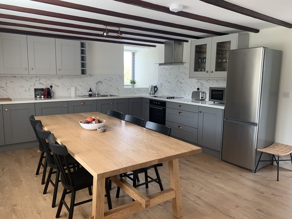 House | Private kitchen | Coffee/tea maker, fridge, microwave, oven