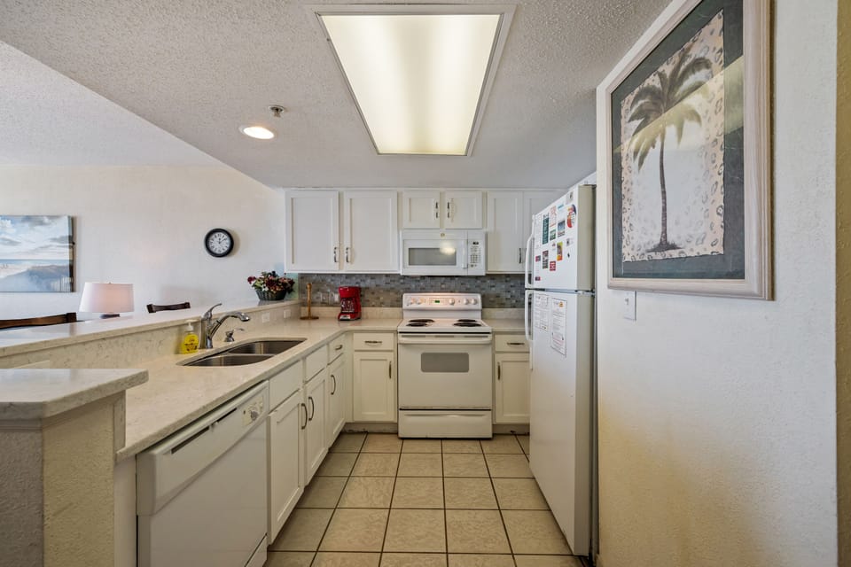The family chef will love this updated kitchen complete with a huge workspace.