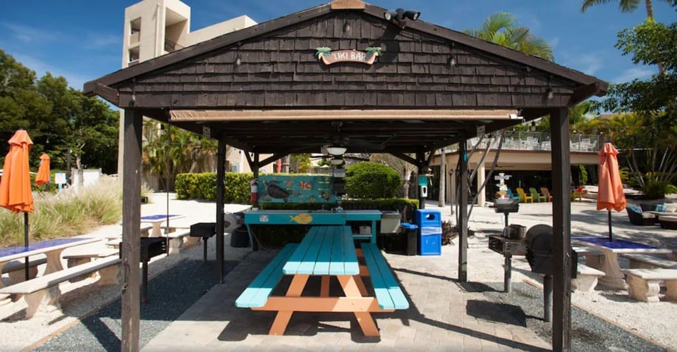 Grill area