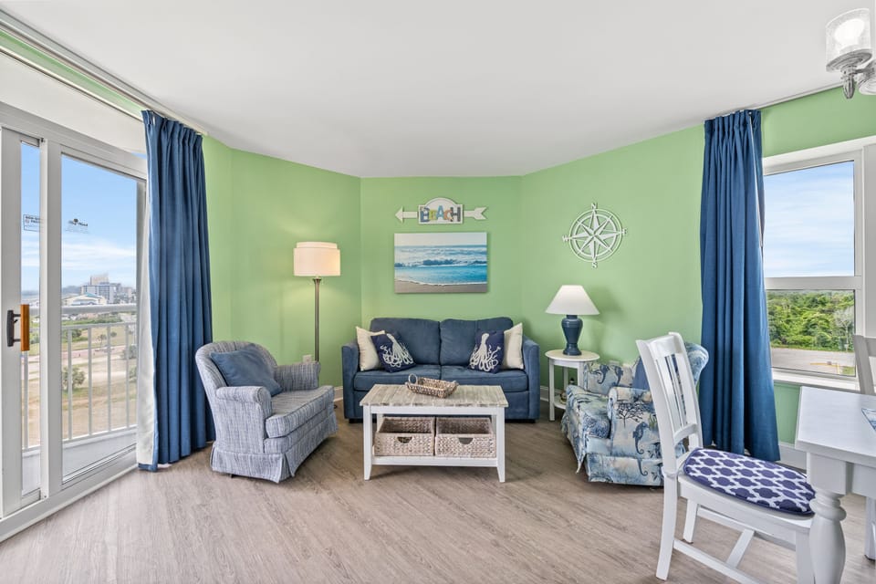 Find a comfortable spot for some good conversation.