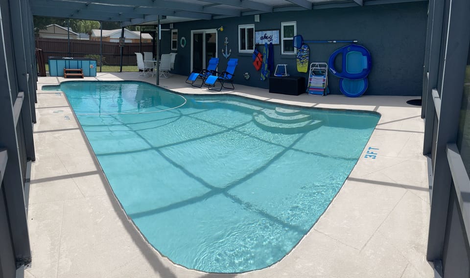  Stay fit or just cool off and have fun. Pool heater available with restrictions