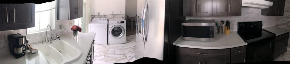 Kitchen and Laundry area