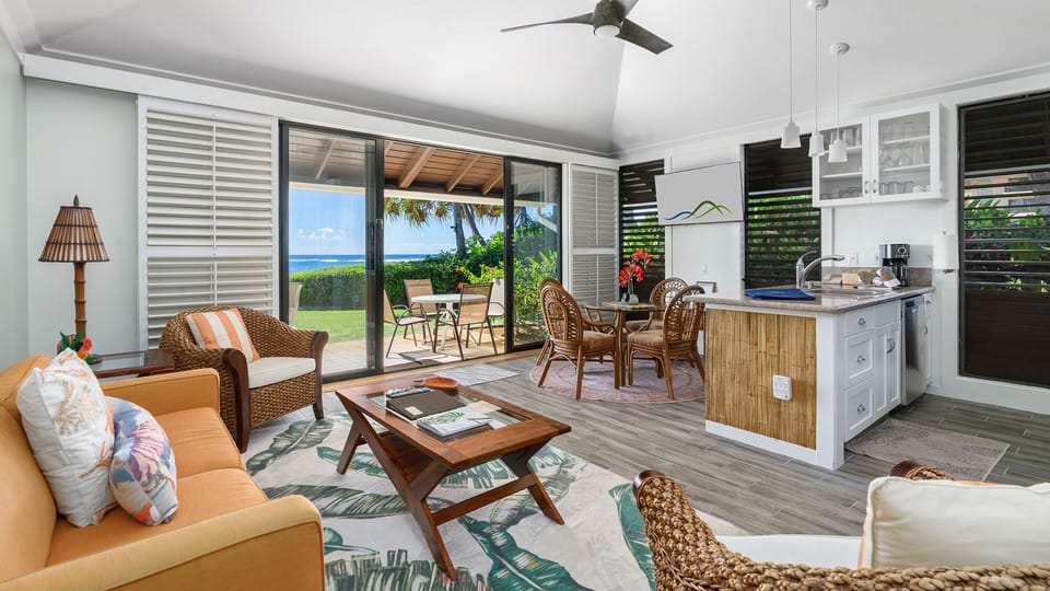Kiahuna Plantation #200 - Beachfront Great Room - Parrish Kauai
