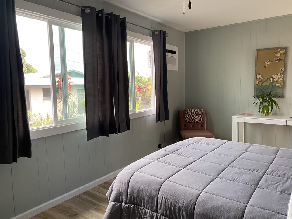 Large Window Next to Guests Parking