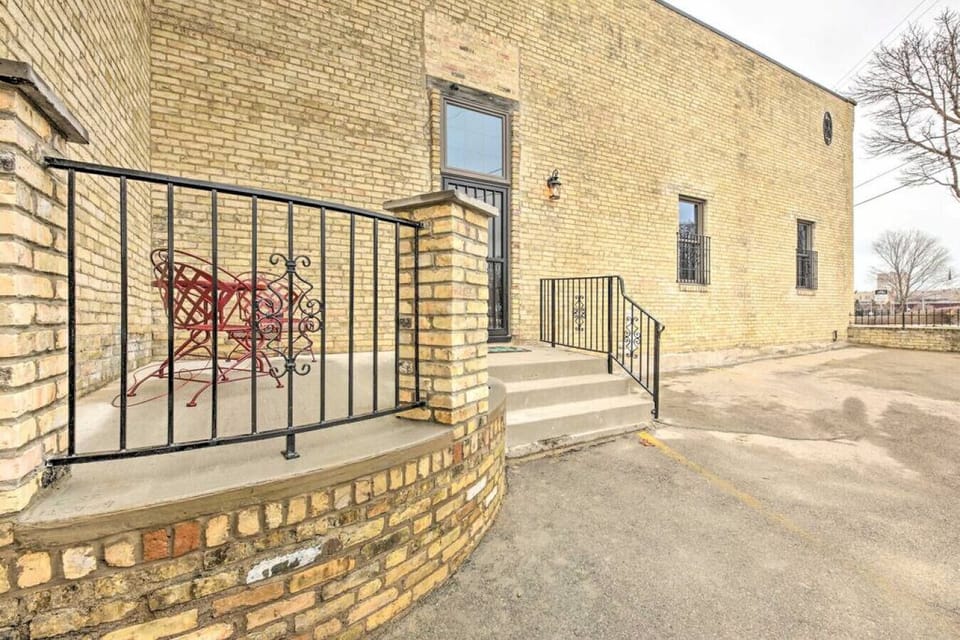 Outside patio area