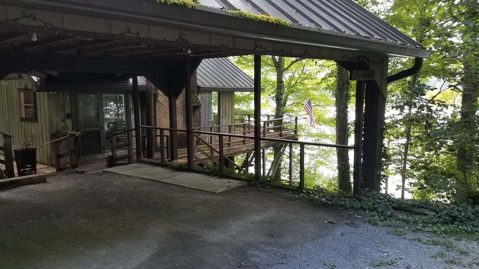 From carport