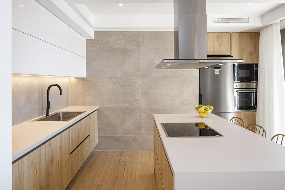 Sleek, contemporary design.