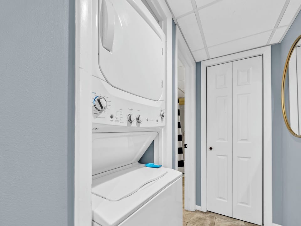 Washer and dryer