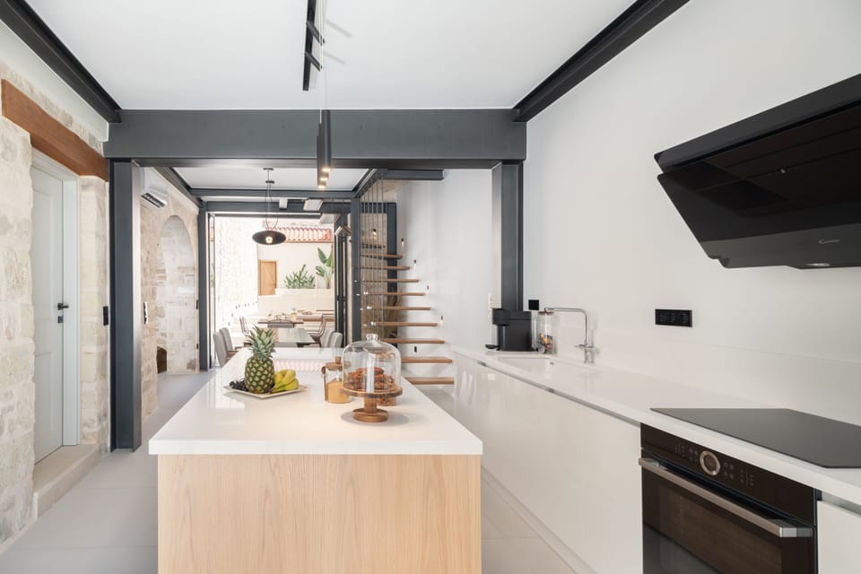 Features a fully equipped kitchen for culinary wonders. 