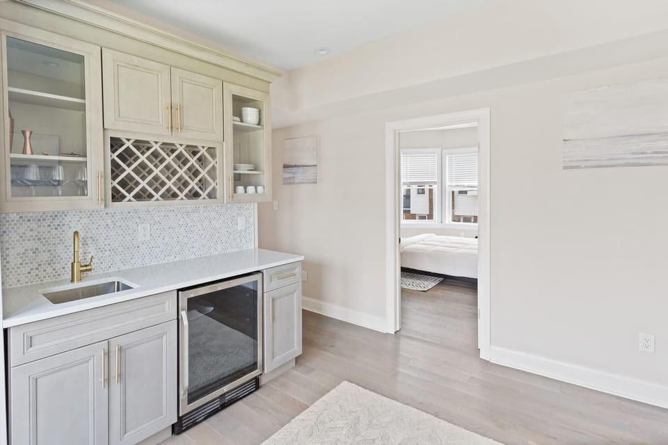 Step through into one of two first floor bedrooms off the bar area