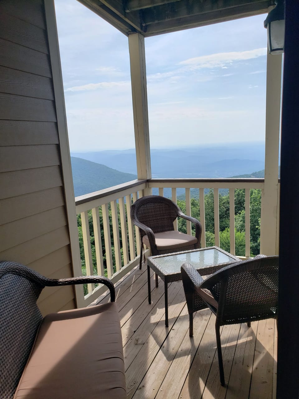 Perfect spot for coffee or a cocktail.