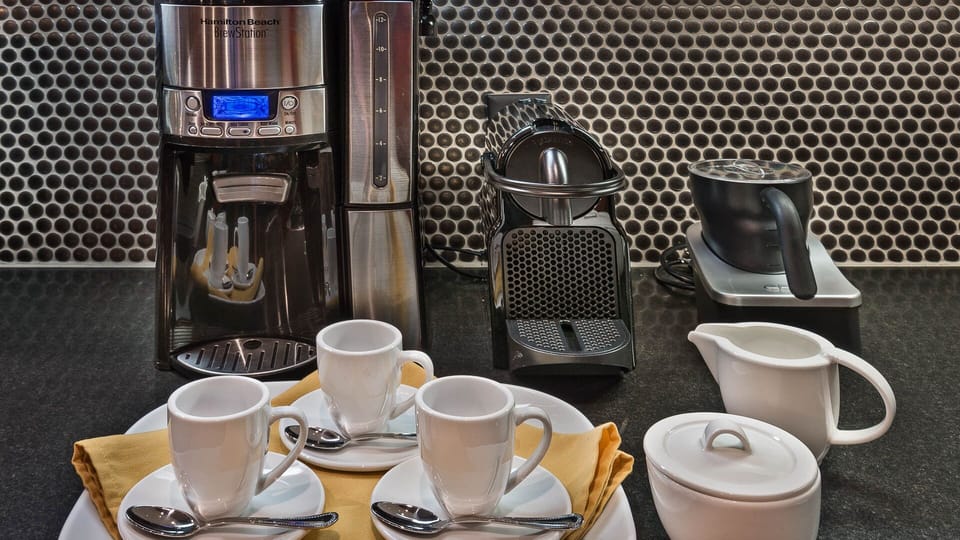 Kitchen, Main Level - Nespresso coffee station