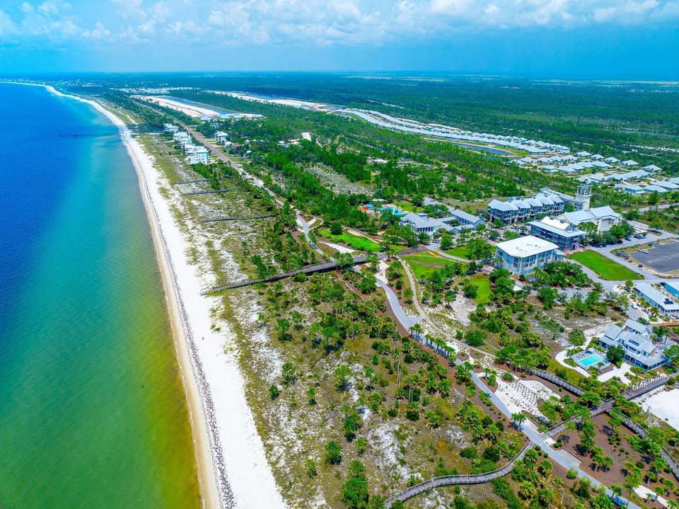 House, Multiple Beds (The Sandpiper) | Aerial view