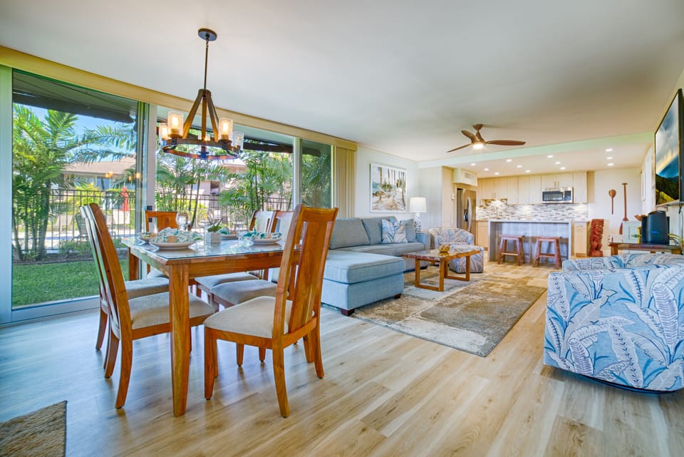Dining area with a View