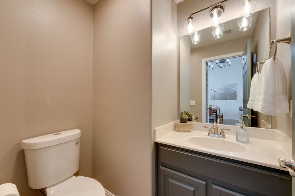 Half Bathroom | Additional Vanity Space