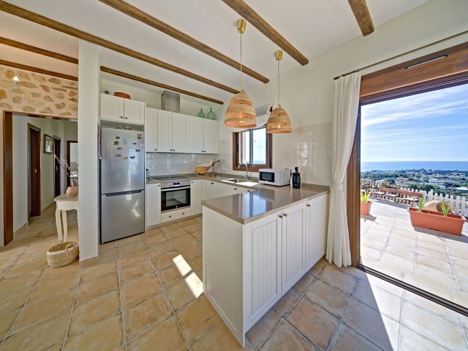 Cabinetry, Countertop, Property, Furniture, Sink, Kitchen, Kitchen Appliance, Wood, Interior Design, Kitchen Stove
