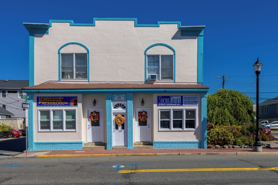 Front of Building - 140 Bay Avenue, apartment is in rear. 