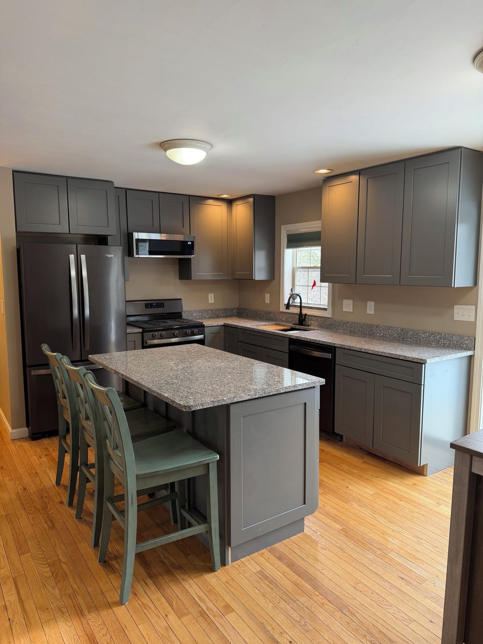 Newly renovated kitchen