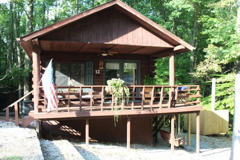 Front view of the cabin