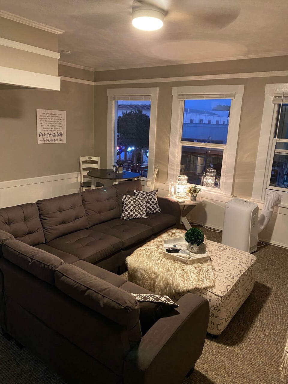Cozy living room. Put your feet up. Relax