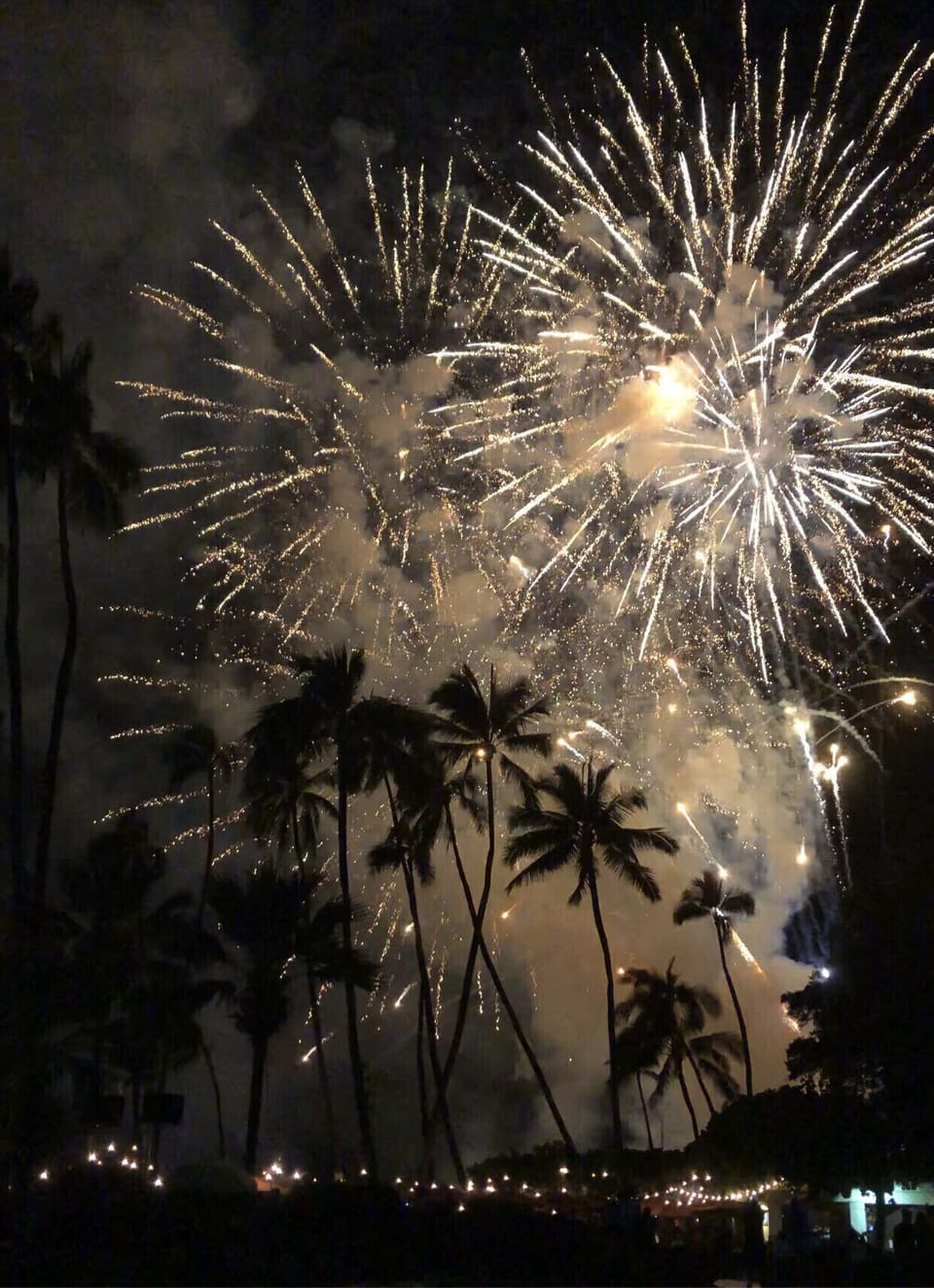 Fireworks every Friday night across the street 