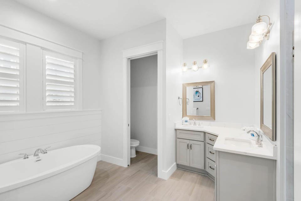 Master bathroom