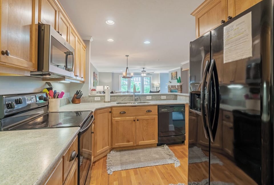 Kitchen--- Spacious with Plenty of Cabinet Space