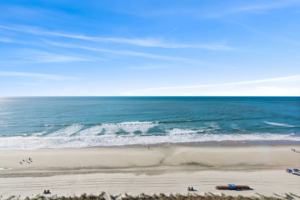 The ocean views are endless from this condo.