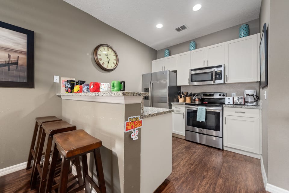 Kitchen: Basics for your holiday stay.