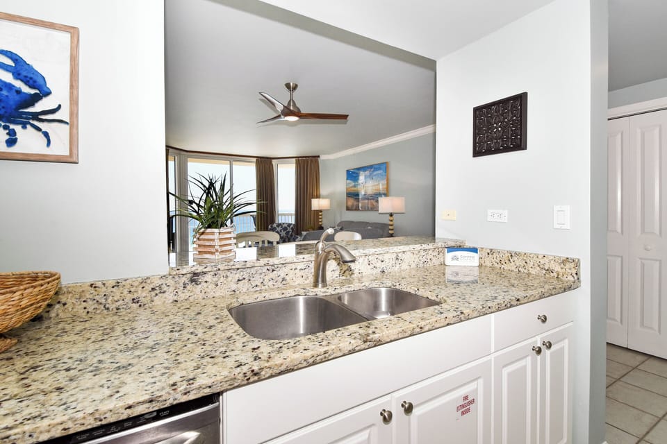 Silver Shells St. Croix 1102 - Kitchen to Living Area